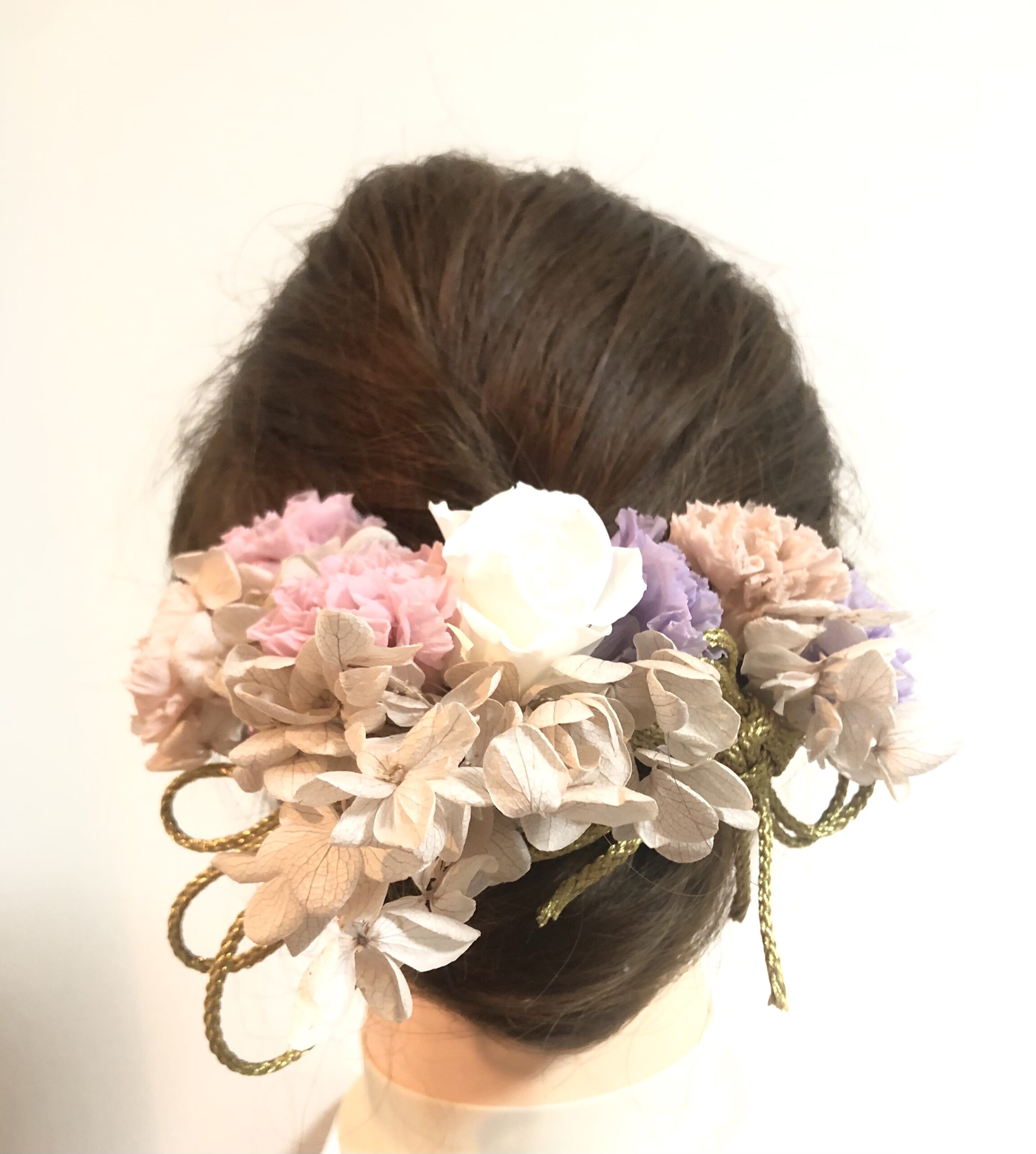 【ハンドメイド　ヘッドドレス　NO.3】成人式・卒業式・結婚式用髪飾り
